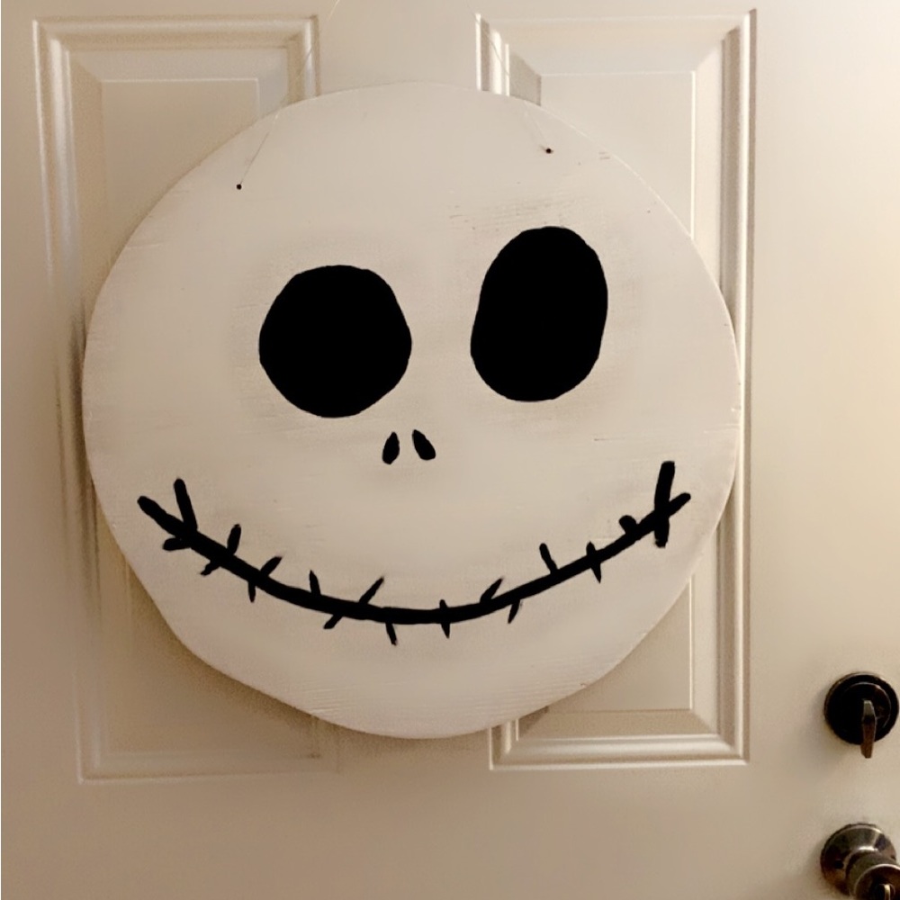 Jack Skellington Door Hanger